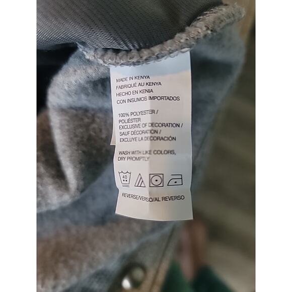 Izod Men’s Vest Light Gray Full Zip Sleeveless Outdoor Golf Size XL Polyester - Picture 7 of 8